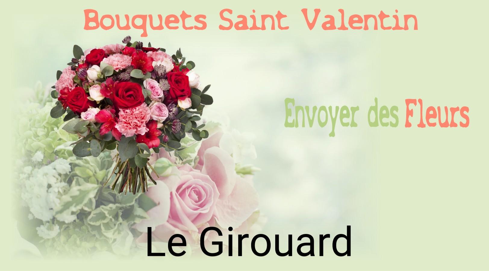 Roses de Saint-Valentin livrées à Le Girouard